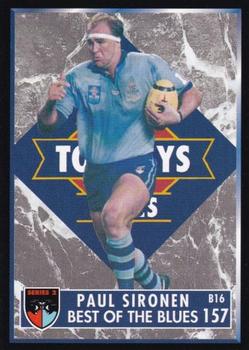 1994 Dynamic Rugby League Series 2 #157 Paul Sironen Front